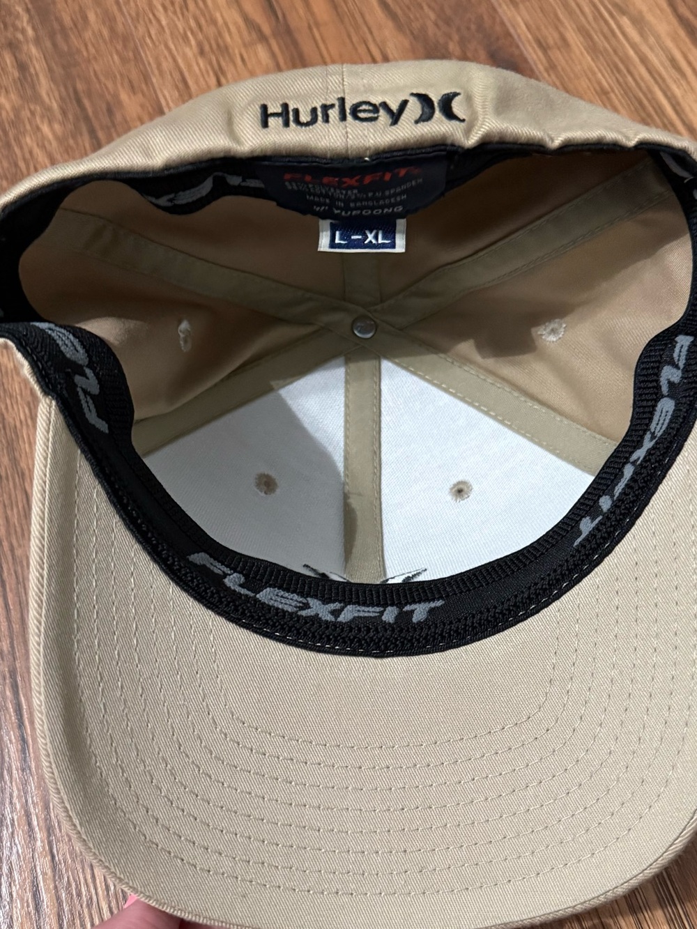 Hurley Black Flexfit L/XL Hat with Logo bundle - Picture 5 of 7